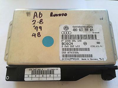 AUDI A6 4B V6 USED TRANSMISSION COMPUTER 4B0 927 156 AH