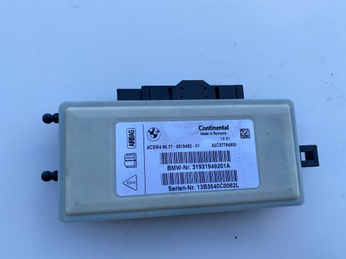 BMW F25 USED AIRBAG CONTROL MODULE 31931949201A