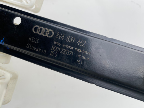 AUDI A3 8V USED RHR WINDOW REGULATOR 8V4 839 462
