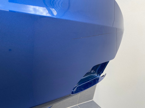 VW POLO 2024 USED BLUE TAILGATE WITH GLASS IN BLUE B5K PAINT CODE