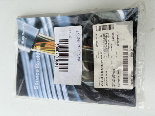BMW E87 E88 E90 E92 NEW GENUINE SERVICE BOOK 01410013062