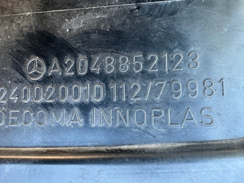 MERCEDES W 204 LATE USED FRONT LOWER BAR GRILLE A2048852123