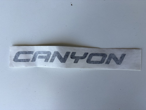 VW AMAROK NEW GENUINE CANYON BADGE 2HH 853 685 9B9