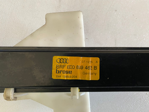 AUDI A4 B6 AND B7 2001-2008 USED RHR DRIVER SIDE WINDOW REGULATOR 8E0  839 462 B