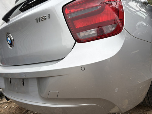 BMW F20 1 SERIES USED REAR BAR COVER IN SILVER GLACIER SILBER A83