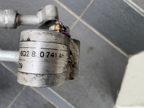 VW POLO 9N GTI USED AC HOSE SET 6Q280741AH