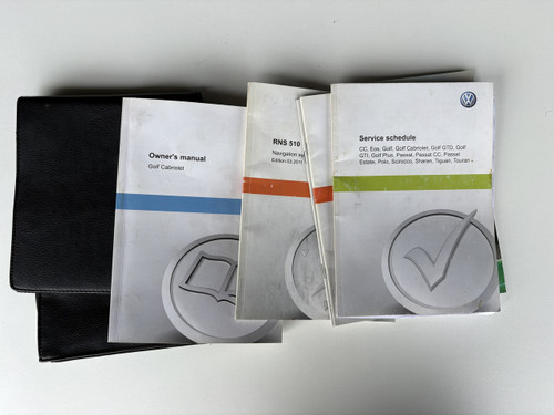 VW GOLF MK6 CONVERTIBLE CAV NAU USED LOG BOOKS