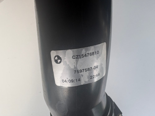 BMW F20 USED INTERCOOLER PRESSURE PIPE 7597587-04