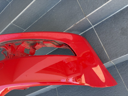 VW POLO 6R USED FRONT BAR COVER IN RED 6R0 807 221