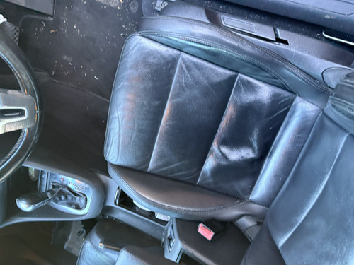 VW GOLF MK6 CONVERTIBLE USED RHF BLACK LEATHER SEAT