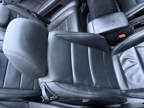 VW GOLF MK6 CONVERTIBLE USED RHF BLACK LEATHER SEAT