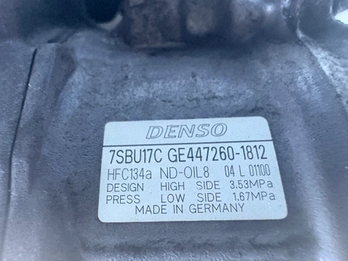BMW E90 E88 325 USED AC COMPRESSOR DENSO 7SBU17C GE44726C - 1812