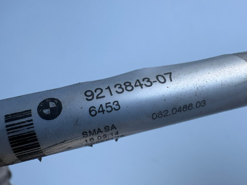 BMW F20 USED AC HOSE 9213843-07