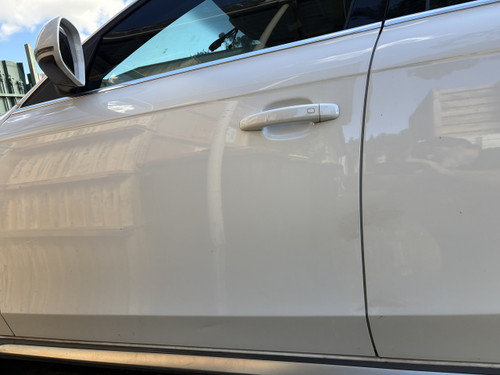 AUDI A4 B8 ALLROAD USED LHF DOOR SHELL IN WHITE S9R PAINT CODE