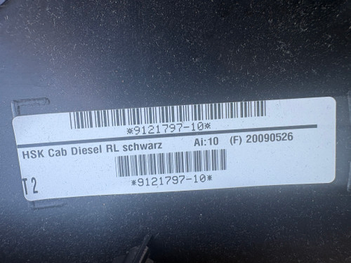 BMW E88 USED BLACK LOCKABLE GLOVE BOX 9121797-10