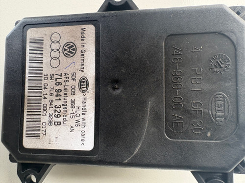 VW GOLF TIGUAN TOUAREG USED HEADLIGHT CONTROL MODULE 7L6 941 329 B