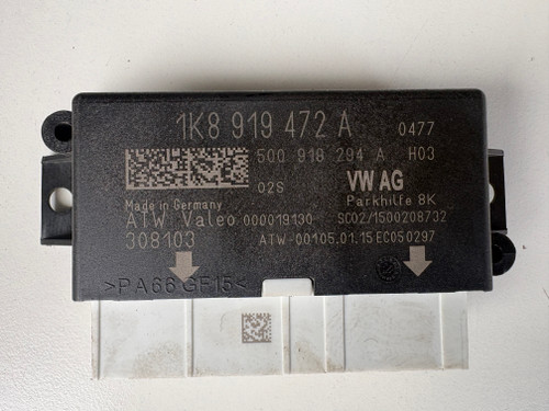 VW GOLF MK6 CONVERTIBLE USED PDC CONTROL MODULE VW GOLF MK6 CONVERTIBLE USED ROOF SWITCH 5K7 959 727