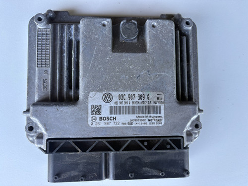 VW GOLF MK6 CONVERTIBLE CTHD USED ENGINE ECU 03C 907 309 Q