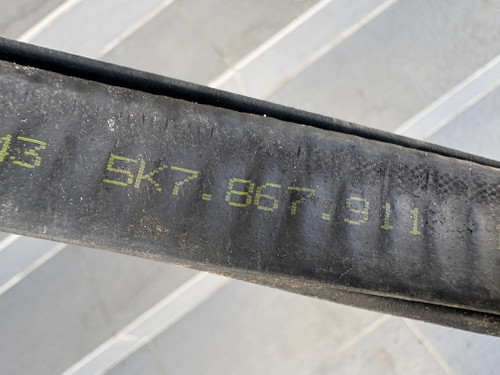 VW GOLF MK6 CONVERTIBLE USED DOOR RUBBER 5K7 867 911