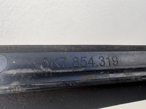 VW GOLF MK6 CONVERTIBLE USED LH WINDSCREEN TRIM 5K7 854 319