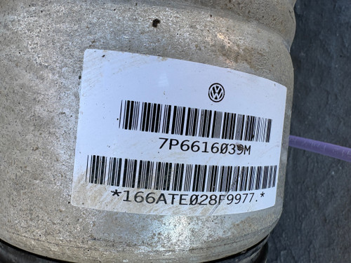 VW TOUAREG V6 3L TDI USED LHF AIR SHOCK 7P6 616 039 M