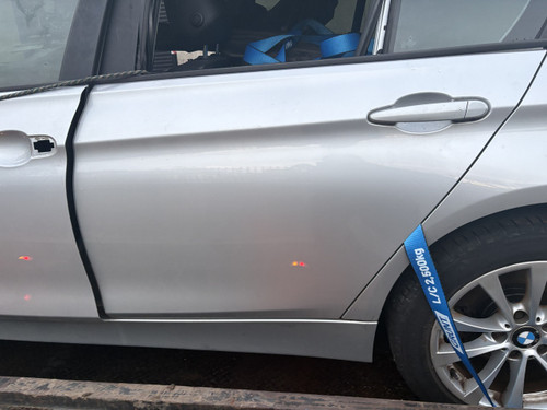 BMW F30 USED LHR DOOR SHELL IN GLACIERSILBER METALLIC (A83)