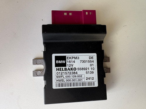 BMW F30 320I USED FUEL PUMP RELAY HELBACO1614 7301554
