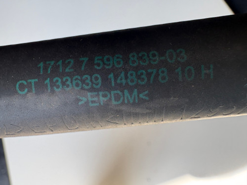 BMW F30 320I USED HOSES 17 12 7 596 839 03