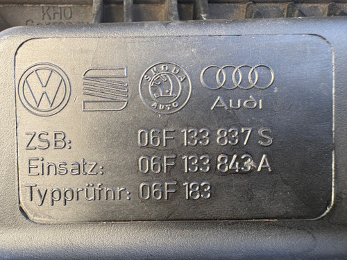 AUDI TT PETROL USED TOP ENGINE COVER 06F 133 837 S