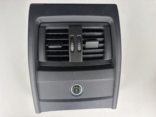 BMW F30 USED REAR CENTRE CONSOLE COVER WITH AIR VENTS 9787595 52 01 01
