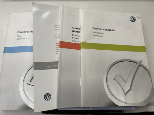 VW POLO 6R LATE USED LOG BOOKS CJZD REZ