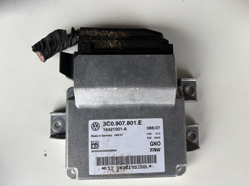 VW PASSAT 3C EARLY USED ELECTRIC HANDBRAKE CONTROL MODULE 3C0 907 801 E