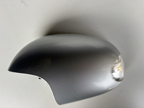 VW BEETLE USED LH SILVER MIRROR COVER WITH LINKER 1C0 857 505 C