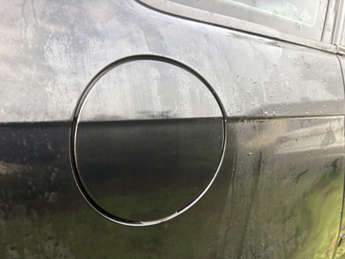 AUDI A3 8P USED  FUEL FLAP IN BLACK Z9Y PAINT CODE