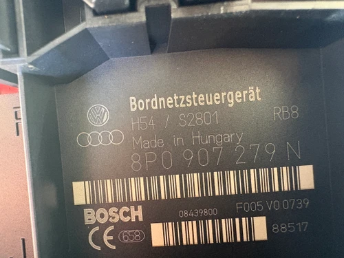 AUDI TT 8J USED BODY CONTROL MODULE 8P0 907 279 N