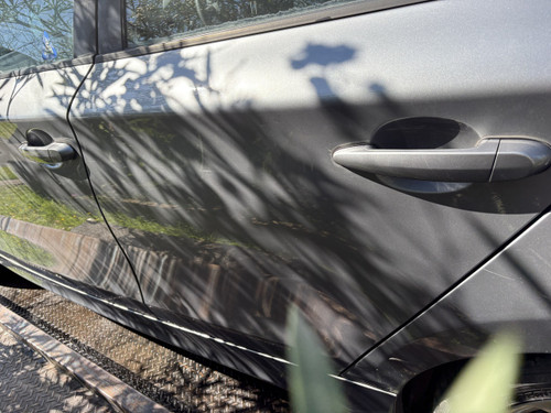 BMW E87 USED LHR DOOR SHELL IN SPACE GREY METALIC A52