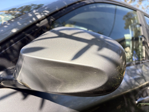 BMW E87 SER 2 USED LH DOOR MIRROR IN SPACE GREY  A52