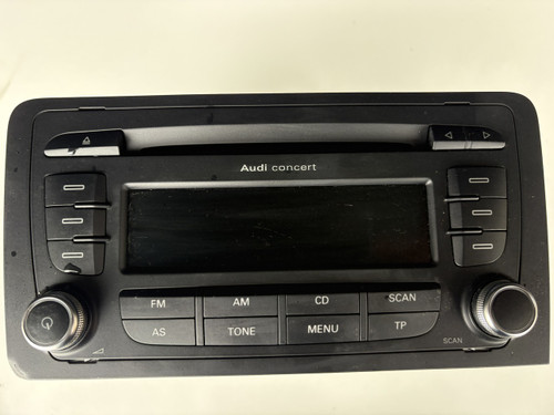 AUDI A4 B7 A3 8P USED AUDI CONCERT EU 852 RADIO 8P0 035 186 P