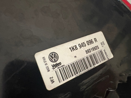 VW SCIROCCO EARLY USED RH TAIL LIGHT 1K8 945 096 R