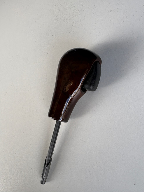 BMW E46 USED WOOD TYPE AUTO SHIFTER KNOB