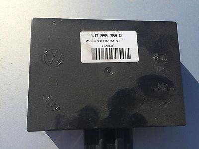 VW GOLF MK4 1999-2001 CENTRAL CONVENIENCE MODULE USED 1JO 959 799 Q