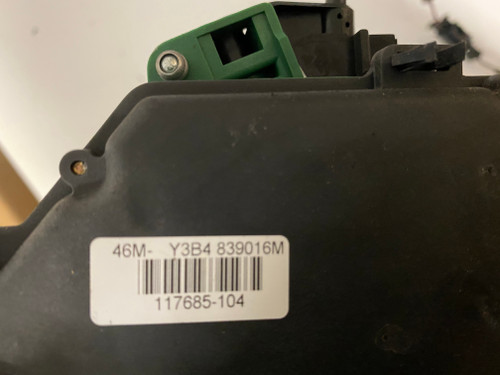 VW GOLF MK4  BORA RHR USED DOOR LOCK ACTUATOR Y3B4 839 016 M