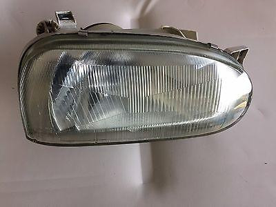 VW GOLF MK 3 SINGLE REFLECTOR USED RH SIDE HEADLIGHT