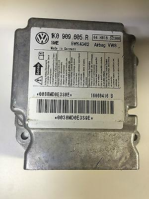 VW GOLF/ JETTA MK5 USED AIRBAG MODULE 1KO 909 605 R