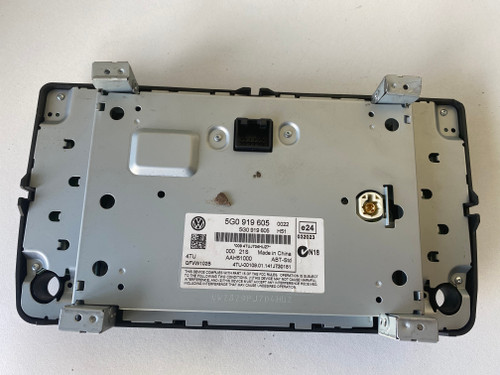 VW GOLF 7 RADIO NAVIGATION TOUCH SCREEN DISPLAY USED 5G0 919 605