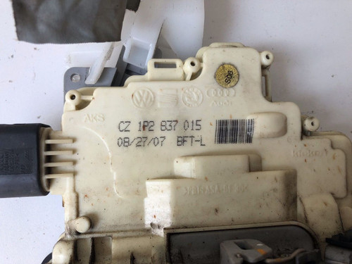 VW EOS 2005-2014 LHF DOOR LOCK MECHANISM USED 1P2 837 015