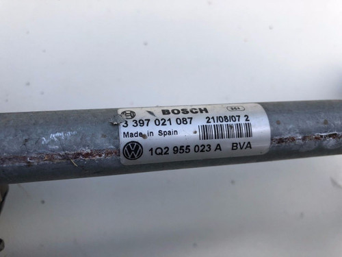 VW EOS 2005-2009 USED WINDSCREEN WIPER MOTOR WITH LINKAGES 1Q2 955 023 A