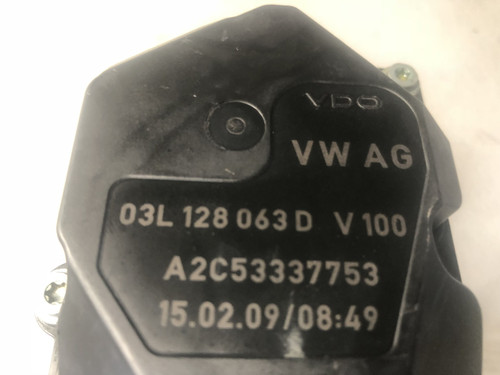 VW GOLF MK6 VW PASSAT AUDI A3 2L TDI CBAA CBAB CBBB ENGINE USED THROTLE BODY
