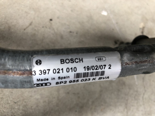 AUDI A3 8P 2005-2010 USED WINDSCREEN WIPER MOTOR AND LINKAGES 8P2 955 023 K