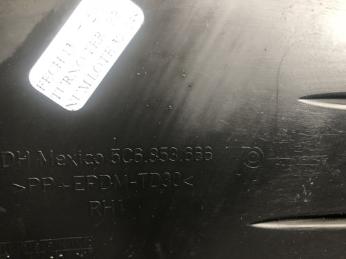 VW JETTA 2011-2014 USED RH LOWER BAR GRILLE 5C6 853 666